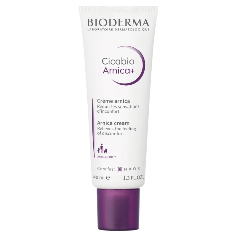 Cremă regenerantă Bioderma Cicabio Arnica+ pentru vânătăi, umflături și contuzii, 40 ml, Naos — preț și oferte