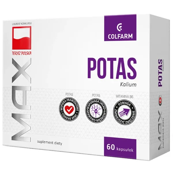Max Potasiu, 60 capsule — preț și oferte