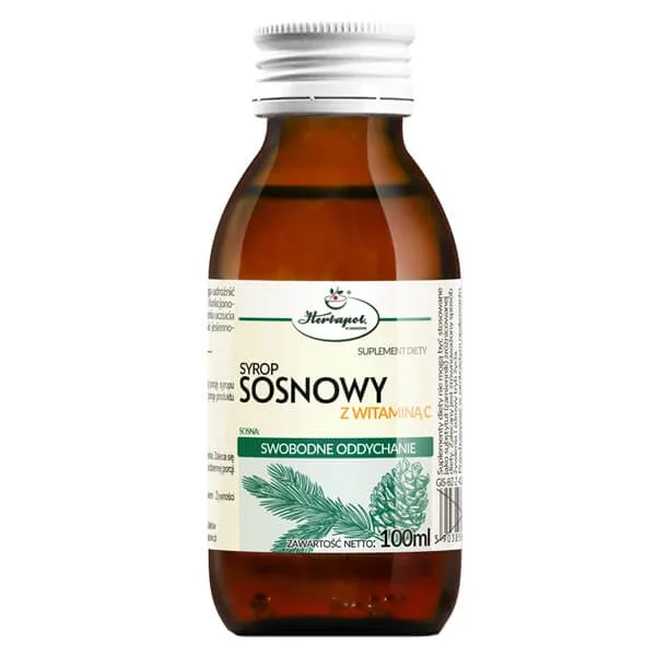 Herbapol sirop de pin cu vitamina C, 100 ml — preț și oferte