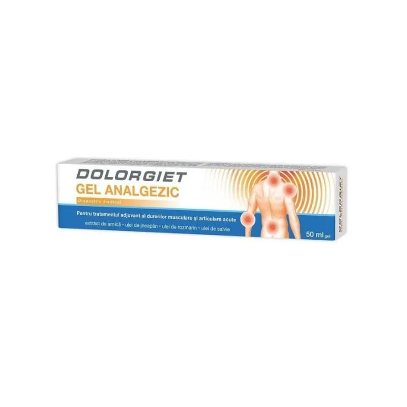 Gel analgezic Dolorgiet, 50 ml, Zdrovit — preț și oferte
