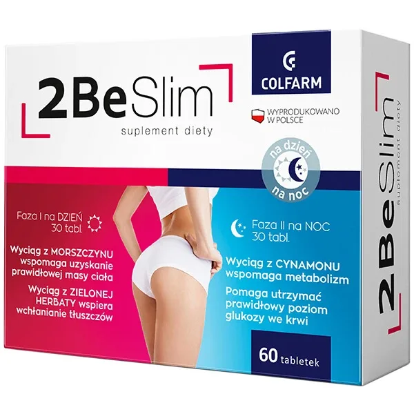 2Be Slim, 60 comprimate filmate, Colfarm — preț și oferte