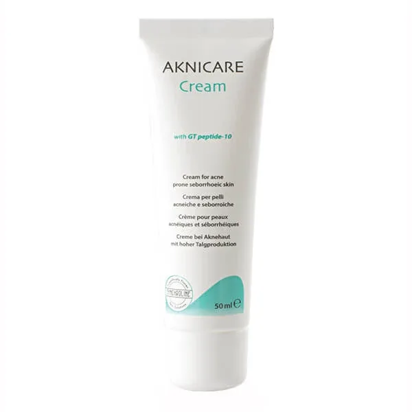 Synchroline Aknicare Cream, cremă cu GT-peptide 10, acnee și piele seboreică, 50 ml — preț și oferte