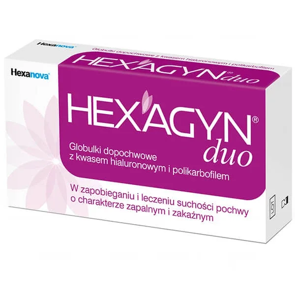 Hexagyn Duo, globule vaginale, 10 unități — preț și oferte