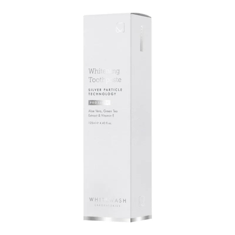 Whitewash, pastă de dinți albitoare, argintie, 125 ml — preț și oferte