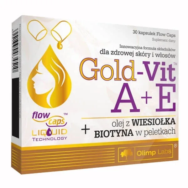 Olimp Gold-Vit A + E cu primrose de seară și biotină, 30 capsule Olimp Labs — preț și oferte