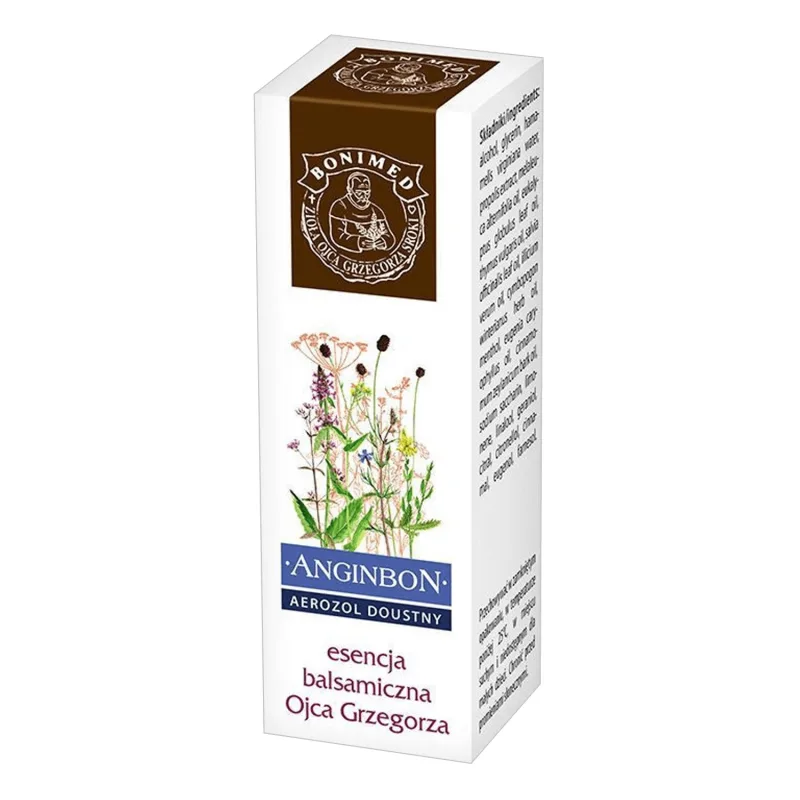 Esență balsamică Anginbon Father Gregory's, spray oral, 9 ml — preț și oferte