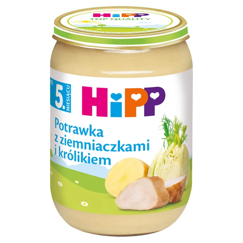 HiPP Bio dish, mâncare de cartofi și iepure, după 5 luni, 190 g — preț și oferte