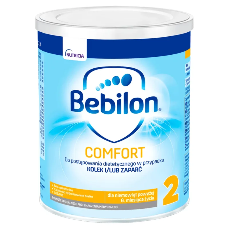Bebilon Comfort 2, pentru sugari în caz de colici și constipație, peste 6 luni, 400 g — preț și oferte