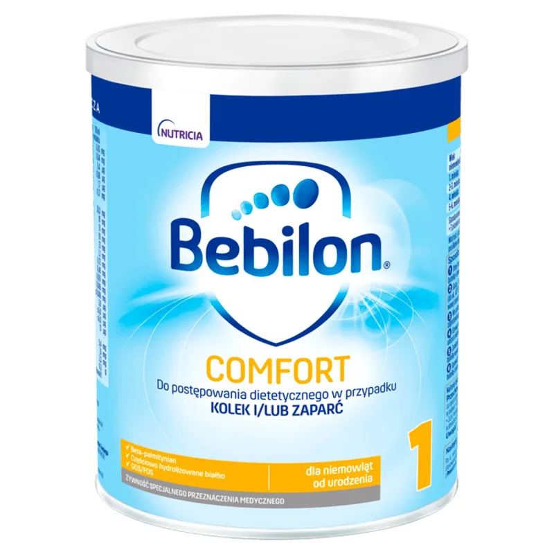 Bebilon Comfort 1, pentru sugari în caz de colici și constipație, de la naștere, 400 g — preț și oferte