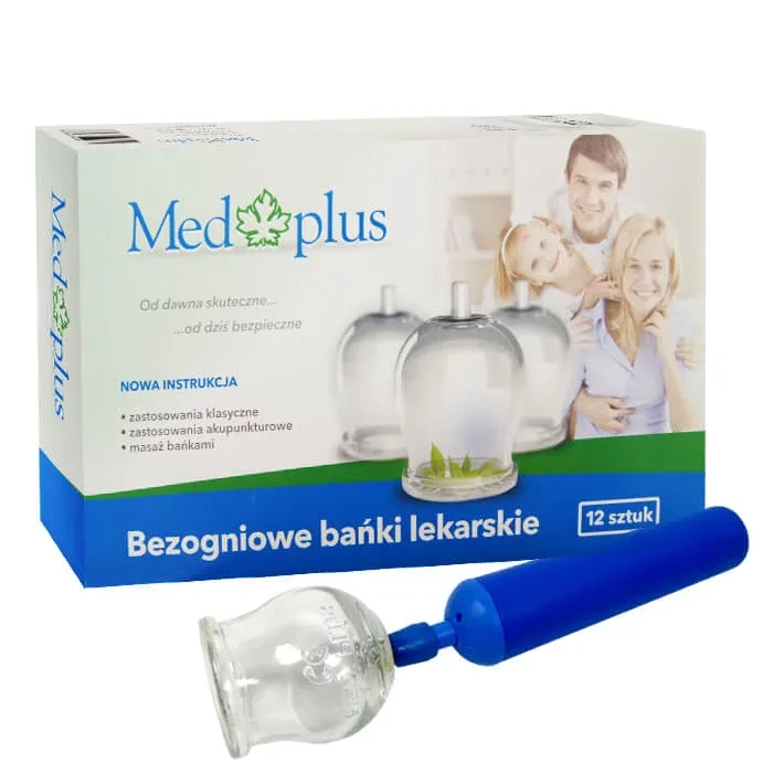 Med Plus, medicament cu bule, fără foc, 12 bucăți + pompă — preț și oferte