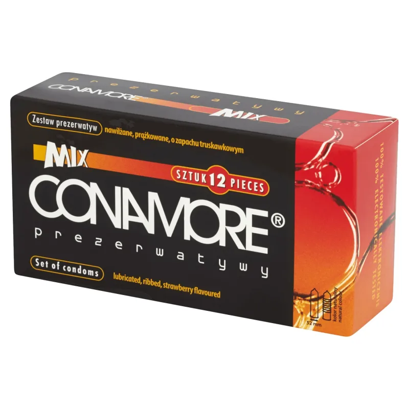 Conamore, prezervative, Mix, 12 bucăți — preț și oferte