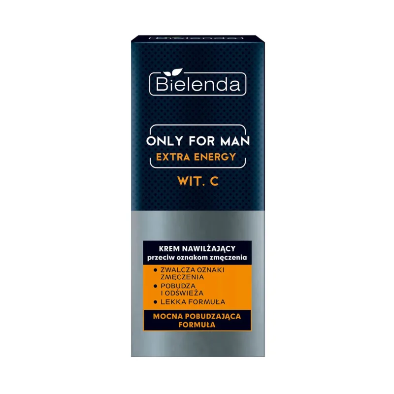 Bielenda Only For Men Extra Energy, cremă hidratantă împotriva semnelor de oboseală, 50 ml — preț și oferte