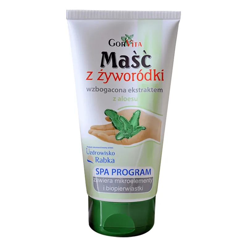 GorVita, unguent de rășină îmbogățit cu extract de aloe vera, 130 ml — preț și oferte