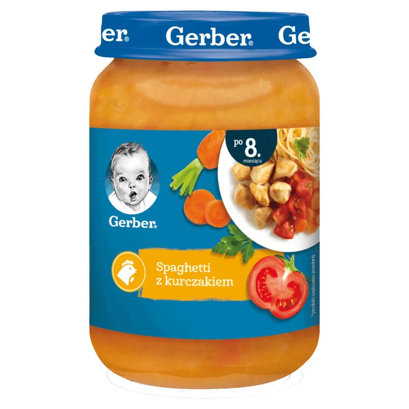 Gerber Lunch, spaghete cu pui, după 8 luni, 190 g — preț și oferte