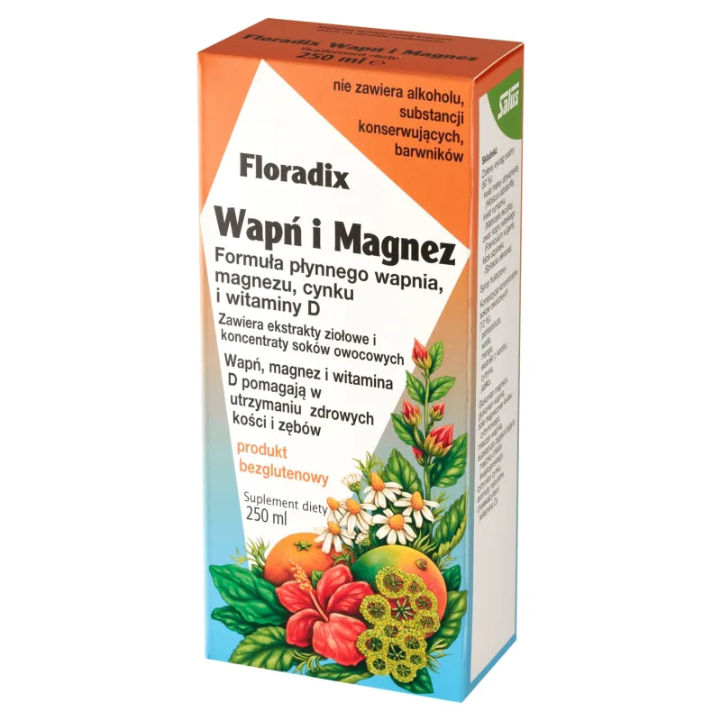 Floradix Calciu și magneziu, 250 ml — preț și oferte