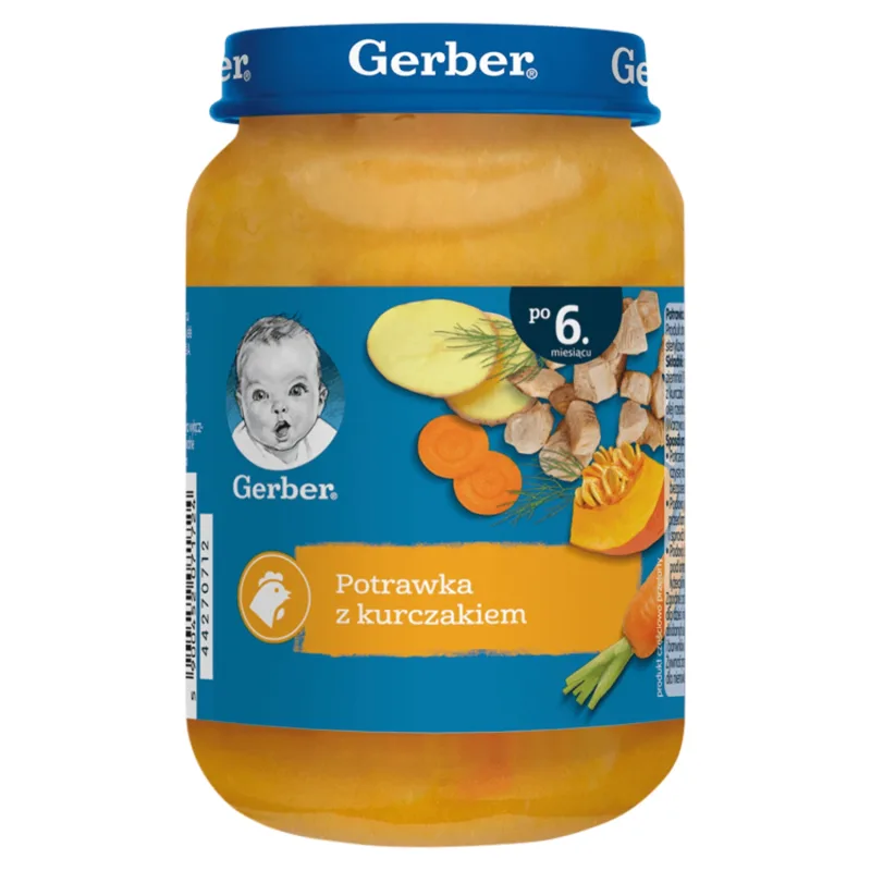 Gerber Lunch, pui în tocană cu legume, după 6 luni, 190 g — preț și oferte
