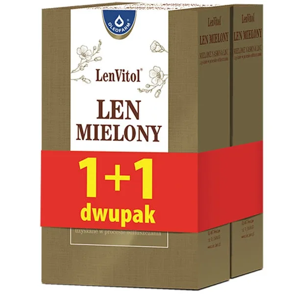 Oleofarm LenVitol, in măcinat, 2 x 200 g — preț și oferte