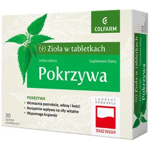 Plante în comprimate Urzică, 30 comprimate filmate