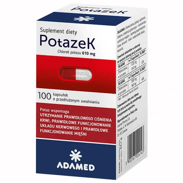 Potazek, 100 capsule cu eliberare prelungită — preț și oferte