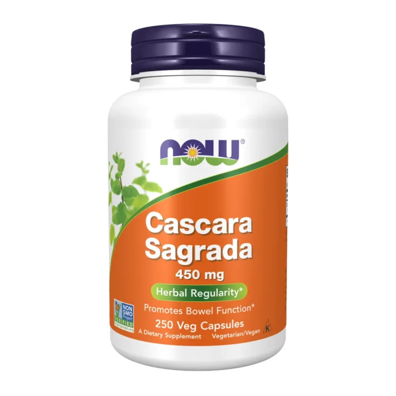 Now Foods Cascara Sagrada, cătină americană, 250 capsule — preț și oferte