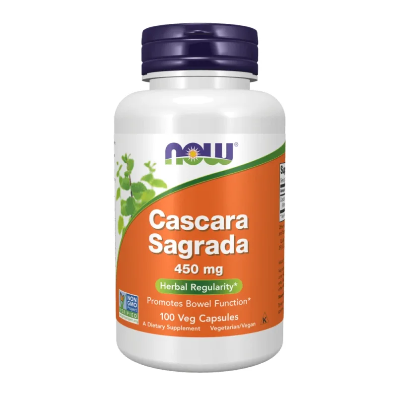 Now Foods Cascara Sagrada, cătină americană, 100 capsule — preț și oferte