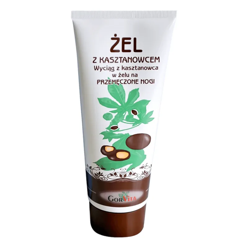 GorVita, gel din castan de cal pentru picioare obosite, 200 ml — preț și oferte