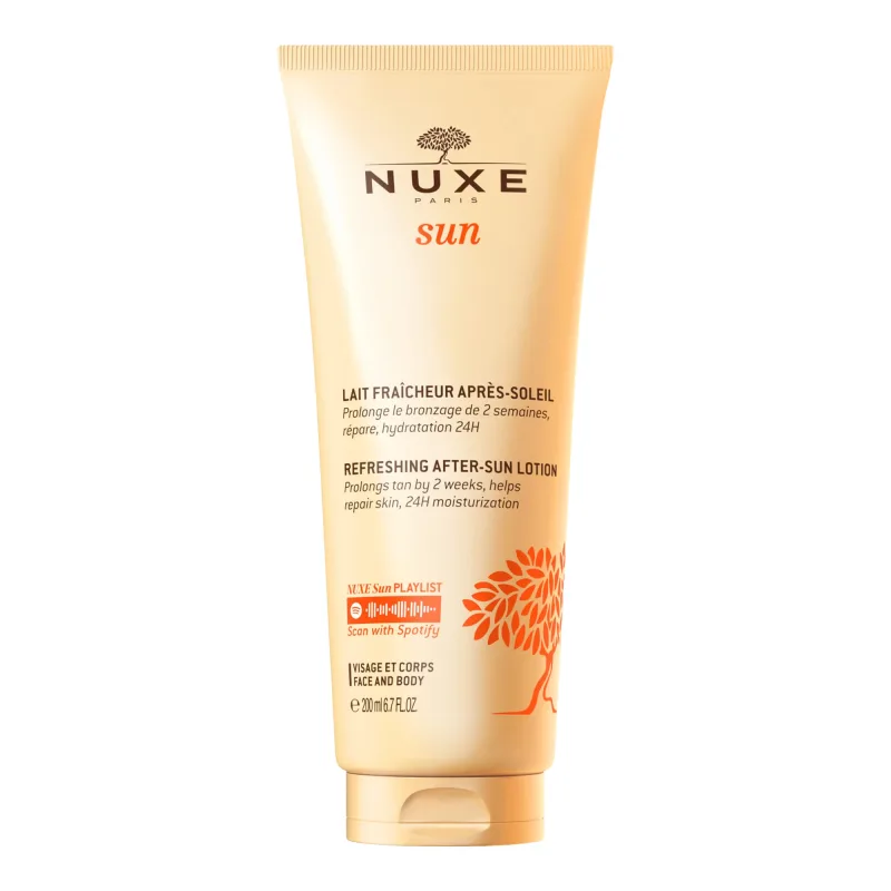 Nuxe Sun, loțiune răcoritoare după plajă pentru față și corp, 200 ml — preț și oferte