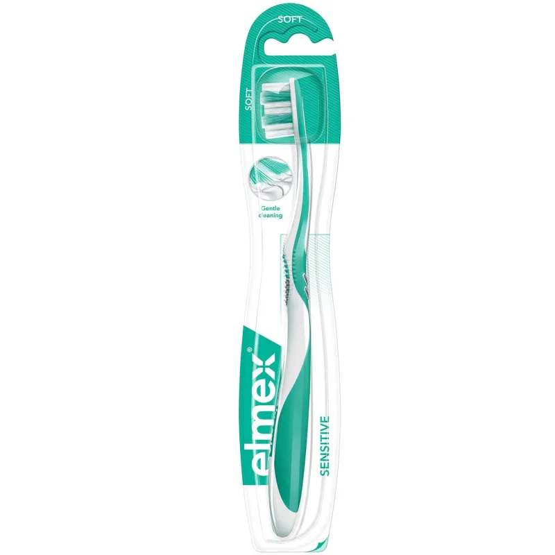 Periuță de dinți Elmex Sensitive, moale, 1 buc — preț și oferte