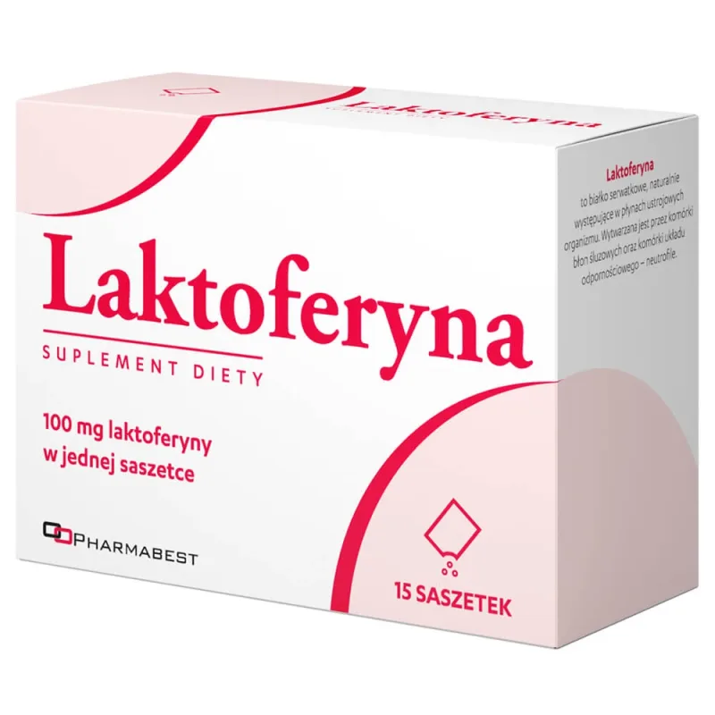 Pharmabest Lactoferrin, 1,5 g x 15 plicuri — preț și oferte
