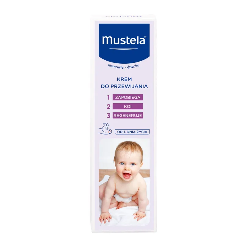 Mustela Bebe Enfant, cremă de schimbare 1-2-3, de la naștere, 50 ml — preț și oferte