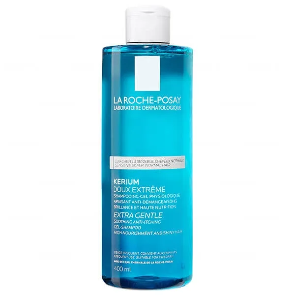 La Roche-Posay Kerium, șampon extrem de delicat pentru scalp sensibil, 400 ml — preț și oferte