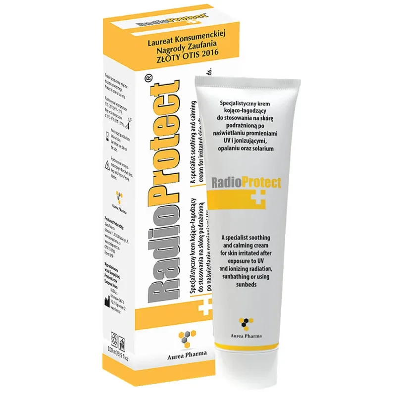 RadioProtect, cremă specială calmantă pentru piele după radioterapie, plajă și solar, 100 ml — preț și oferte