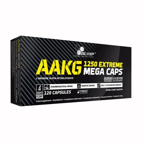 Olimp AAKG Extreme 1250 Mega Caps, 120 capsule Olimp Labs — preț și oferte