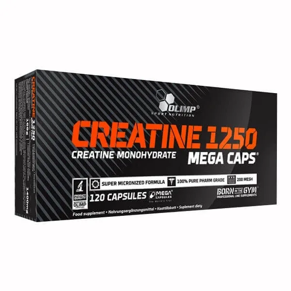 Olimp Creatine 1250 Mega Caps, 120 capsule Olimp Labs — preț și oferte