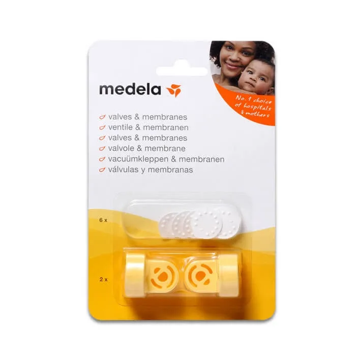 Medela, kit piese de schimb pentru pompa de sân, 2 valve + 6 diafragme — preț și oferte