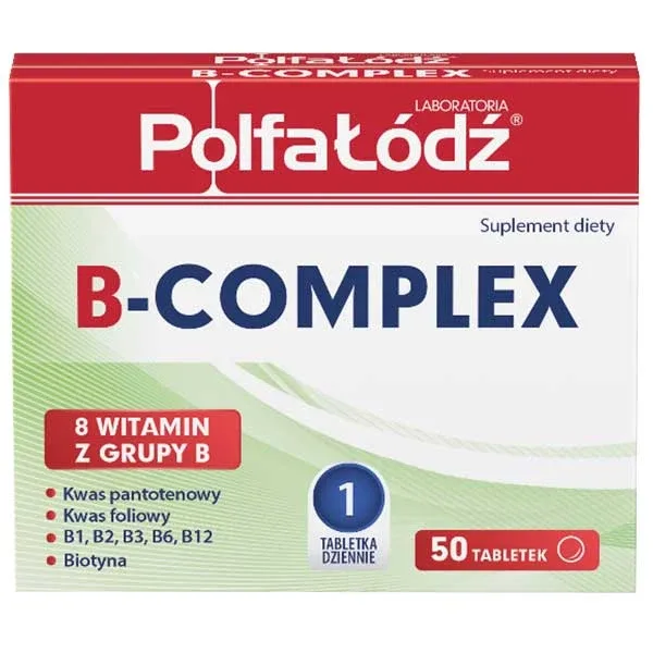 Laboratoria PolfaŁódź B-Complex, 50 comprimate — preț și oferte