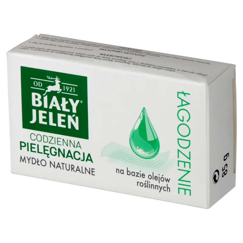 White Deer, săpun hipoalergenic, calmant, 85 g Biały Jeleń — preț și oferte