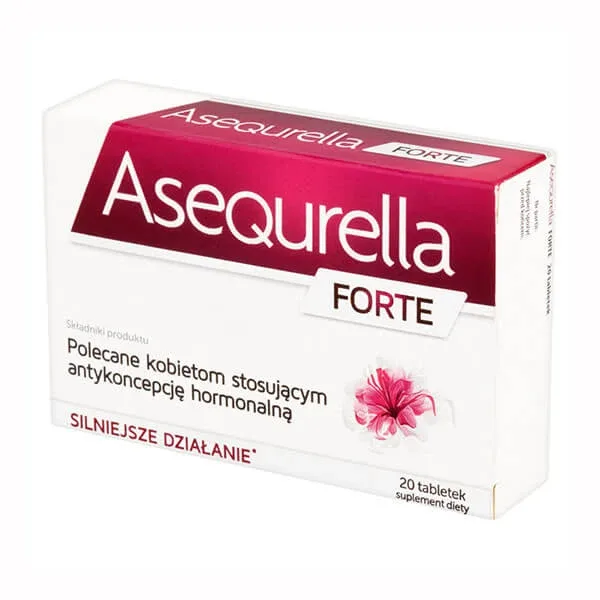 Asequrella Forte, 20 comprimate — preț și oferte