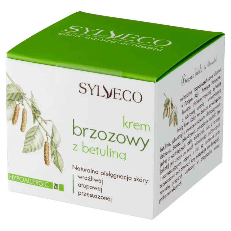 Sylveco, cremă de mesteacăn cu betulină, 50 ml — preț și oferte