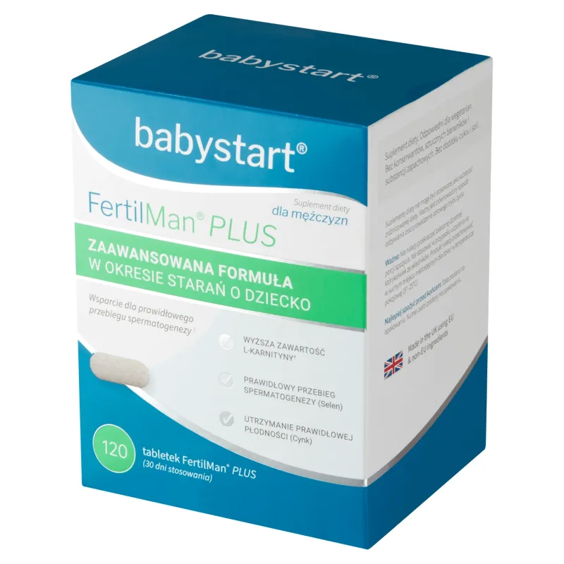 Babystart FertilMan Plus, 120 de comprimate, Medimes — preț și oferte