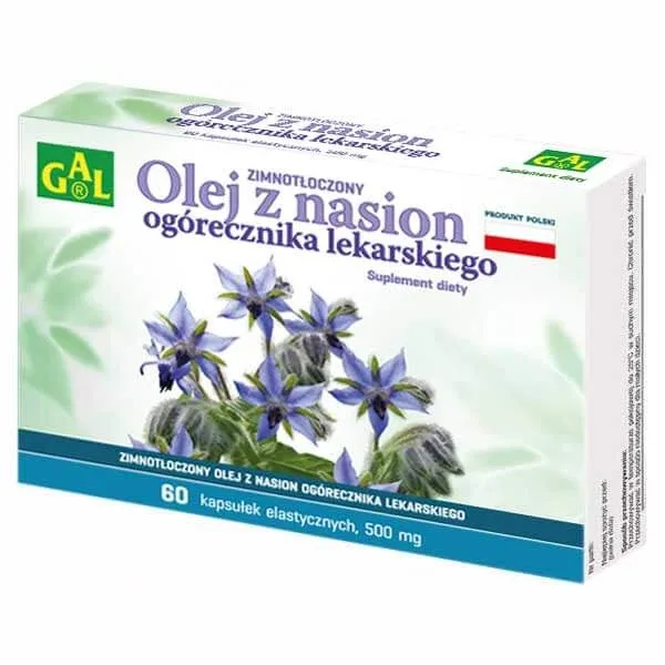 GAL Biogal, ulei de semințe de borage presat la rece, 60 capsule flexibile — preț și oferte