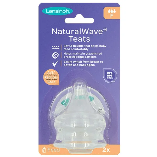 Lansinoh, Manechin NaturalWave, flux rapid, 2 bucăți — preț și oferte