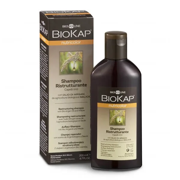 Biokap Nutricolor, șampon pentru întărirea structurii părului vopsit, 200 ml — preț și oferte
