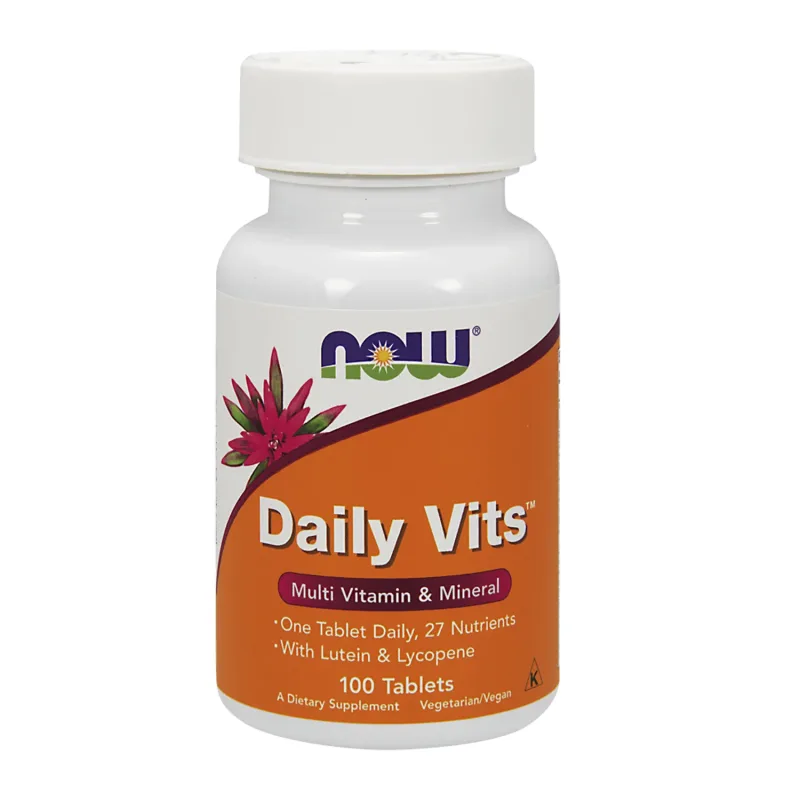 Now Foods Daily Vits, vitamine și minerale, 100 comprimate — preț și oferte