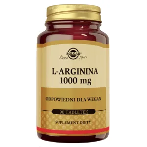 Solgar L-Arginină 1000 mg, 90 comprimate