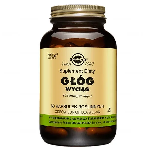 Solgar Hawthorn extract, 60 capsule — preț și oferte