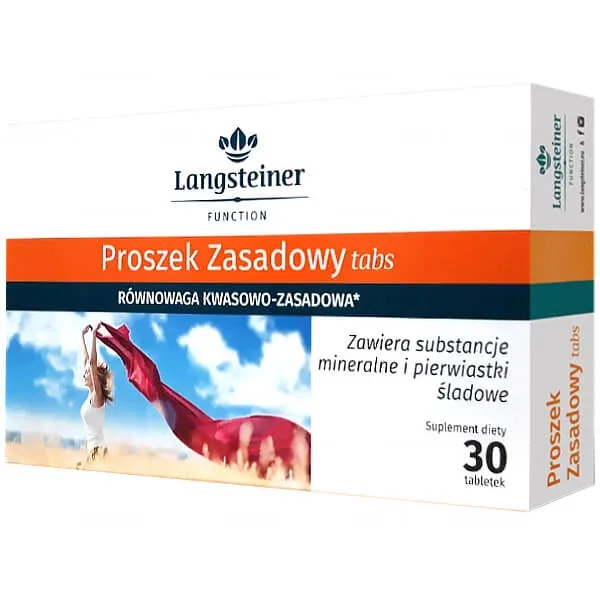 Langsteiner Alkaline Powder Tabs, 30 comprimate — preț și oferte