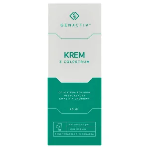 Genactiv, cremă de colostru pentru față și corp, 40 ml
