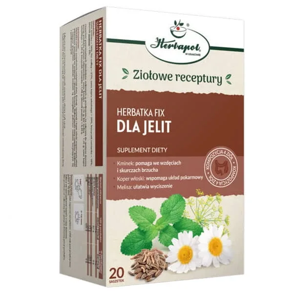 Herbapol Dla Jelit, ceai fix, 2 g x 20 pliculețe — preț și oferte