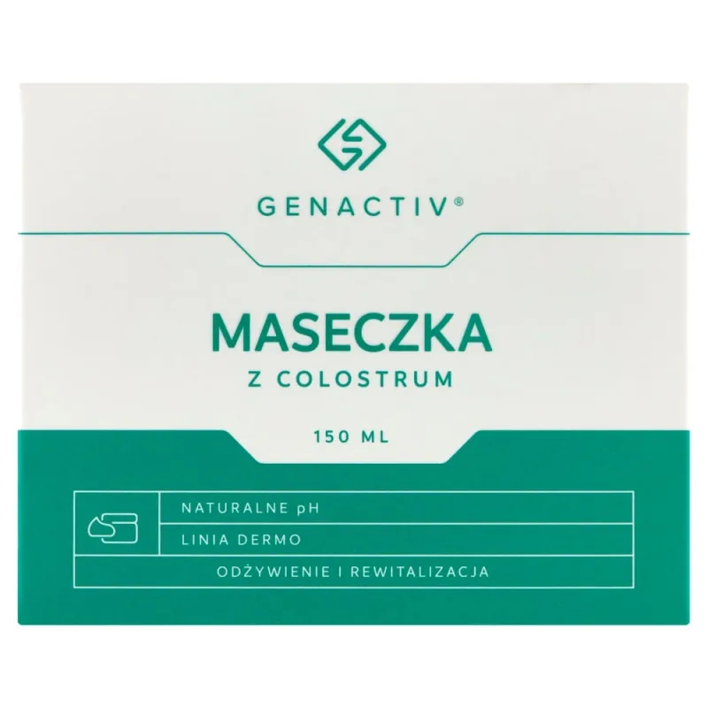 Genactiv, mască facială cu colostru, 150 ml — preț și oferte